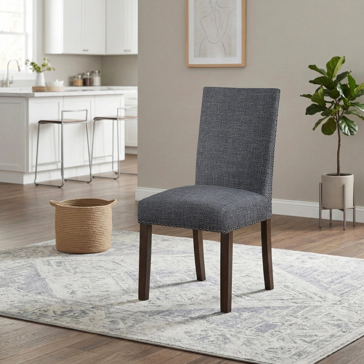 Paulson Gray Side Chair - Ornate Home