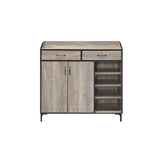 Pavati Rustic Gray Oak Cabinet - Ornate Home
