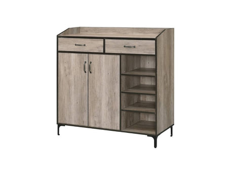 Pavati Rustic Gray Oak Cabinet - Ornate Home