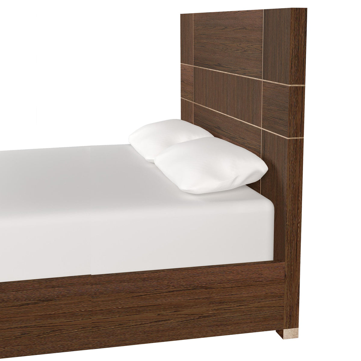 Pavilion Brown King Panel Bed