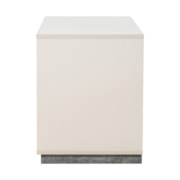Pavira Stone 2-Drawer Nightstand - Ornate Home