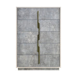 Pavira Stone 5-Drawer Chest - Ornate Home