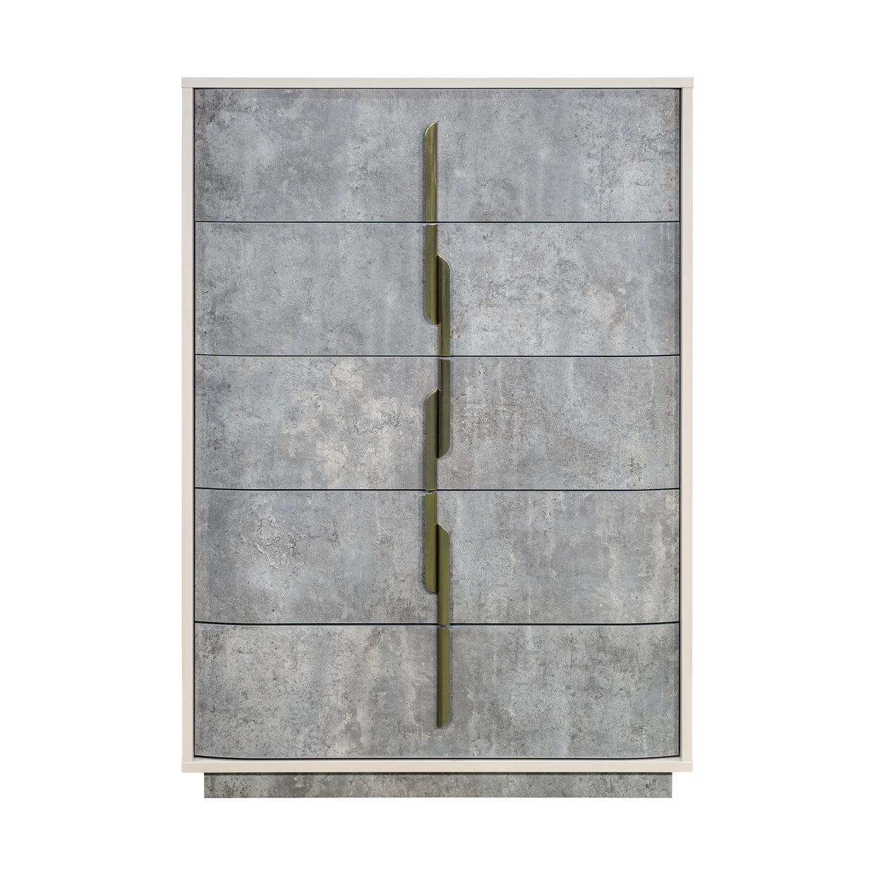 Pavira Stone 5-Drawer Chest - Ornate Home