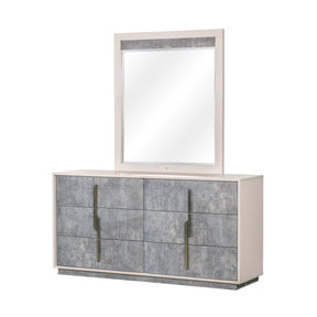 Pavira Stone Dresser with Mirror - Ornate Home