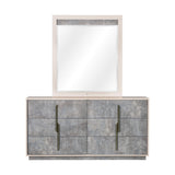 Pavira Stone Dresser with Mirror - Ornate Home