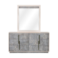 Pavira Stone Dresser with Mirror - Ornate Home