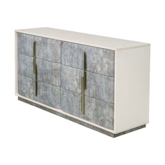 Pavira Stone Dresser with Mirror - Ornate Home