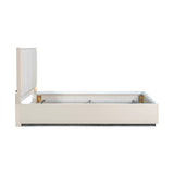 Pavira Stone/Taupe Bed with LED Lights - Ornate Home