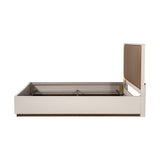 Pavira Walnut/Espresso Eastern King Bed with LED Lights