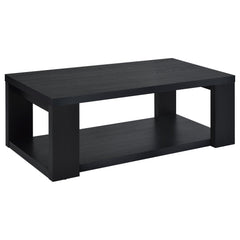 Pavone Black Coffee Table - Ornate Home