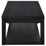 Pavone Black Coffee Table - Ornate Home