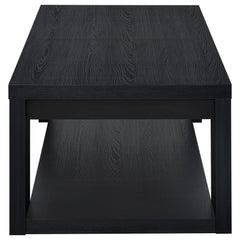 Pavone Black Coffee Table - Ornate Home