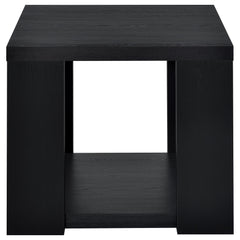 Pavone Black Coffee Table Set - Ornate Home