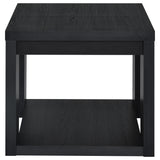 Pavone Black Coffee Table Set - Ornate Home