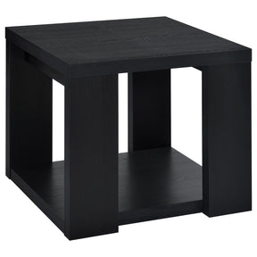 Pavone Black End Table - Ornate Home