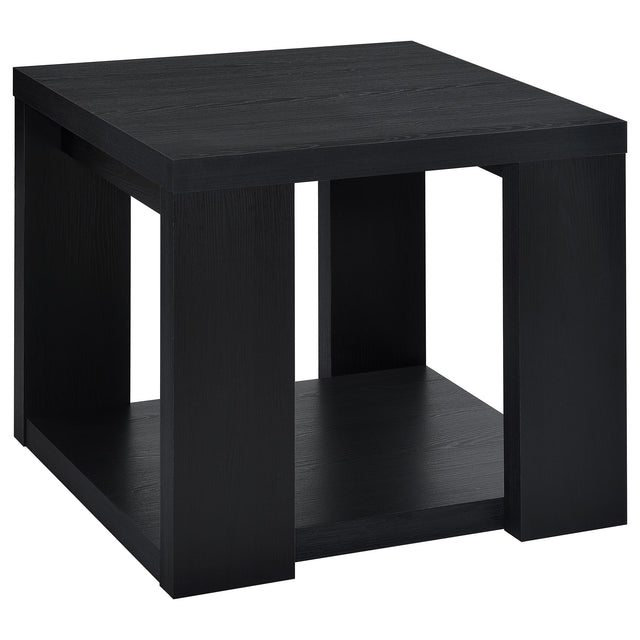 Pavone Black End Table - Ornate Home