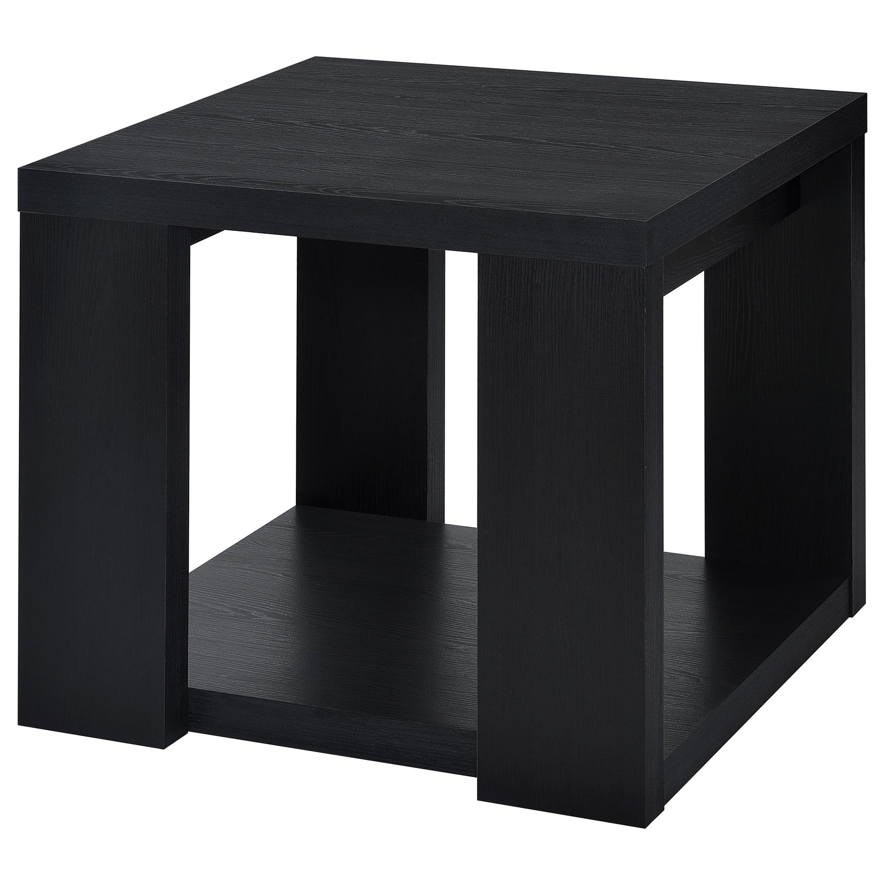 Pavone Black End Table - Ornate Home