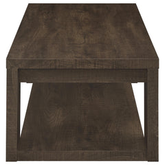 Pavone Dark Rustic Mango Coffee Table - Ornate Home