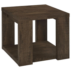 Pavone Dark Rustic Mango Coffee Table Set - Ornate Home
