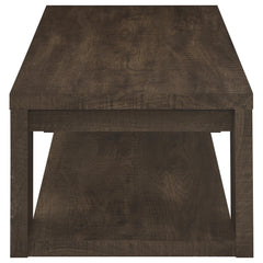 Pavone Dark Rustic Mango Coffee Table Set - Ornate Home