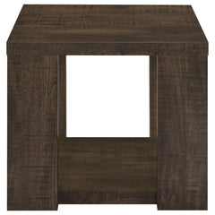 Pavone Dark Rustic Mango Coffee Table Set - Ornate Home
