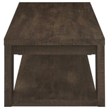 Pavone Dark Rustic Mango Coffee Table Set - Ornate Home