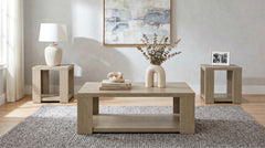 Pavone Latte Coffee Table Set - Ornate Home