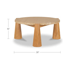 Pax Natural Outdoor Coffee Table - Ornate Home