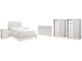 Paxberry Queen Panel Bedroom Set with Dresser, 2 Chests and 2 Nightstands (Online Special Price) - Ornate Home