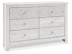 Paxberry Queen Panel Bedroom Set with Dresser, 2 Chests and 2 Nightstands - Ornate Home