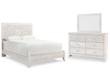 Paxberry Queen Panel Bedroom Set with Dresser and Mirror - Ornate Home