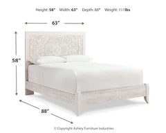 Paxberry Queen Panel Bedroom Set with Dresser and Mirror - Ornate Home