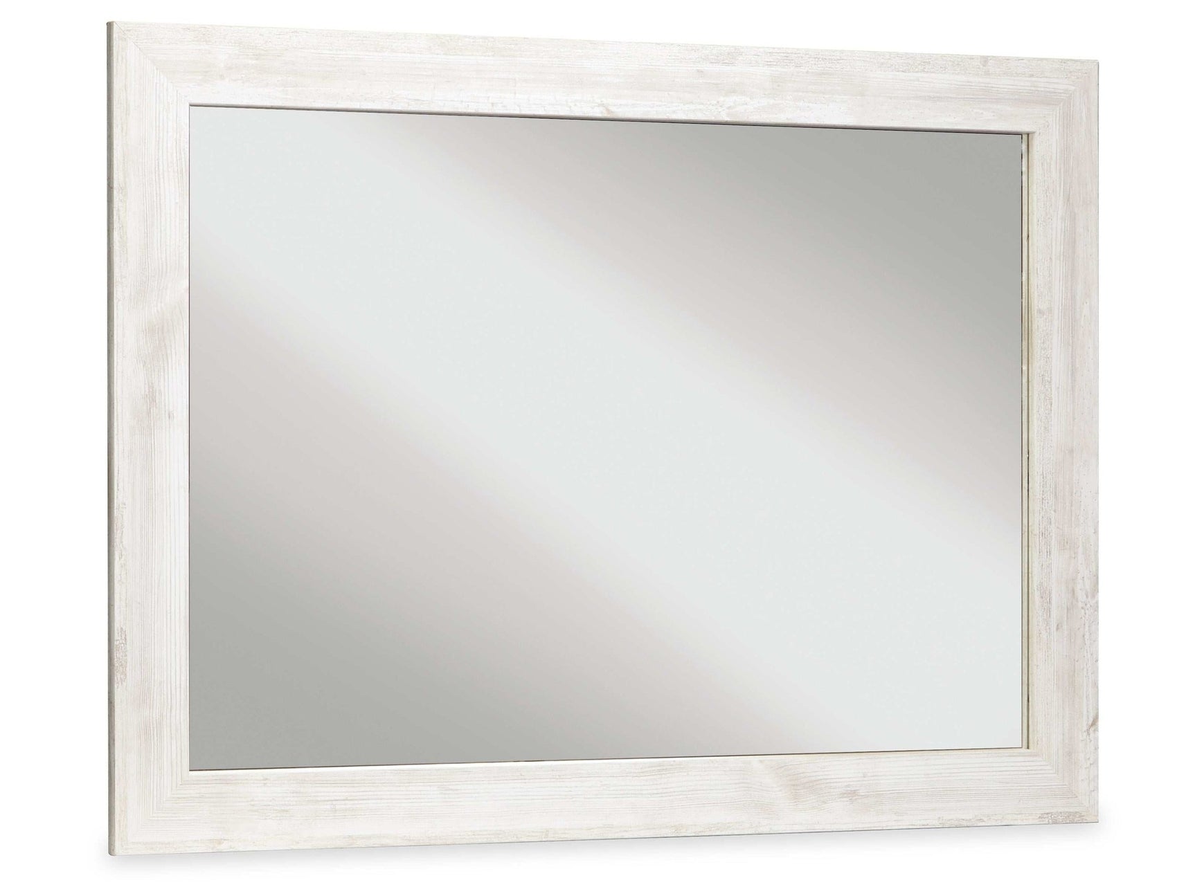 Paxberry Whitewash Bedroom Mirror (Online Special Price) - Ornate Home