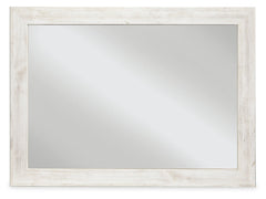 Paxberry Whitewash Bedroom Mirror - Ornate Home