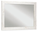 Paxberry Whitewash Bedroom Mirror - Ornate Home