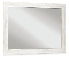 Paxberry Whitewash Bedroom Mirror - Ornate Home