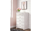 Paxberry Whitewash Chest of Drawers - Ornate Home
