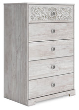 Paxberry Whitewash Chest of Drawers - Ornate Home