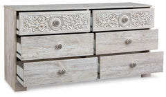 Paxberry Whitewash Dresser (28.78" H) - Ornate Home