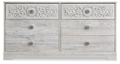Paxberry Whitewash Dresser (28.78" H) - Ornate Home
