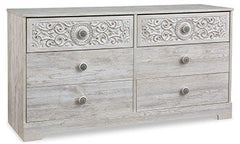 Paxberry Whitewash Dresser (28.78" H) - Ornate Home