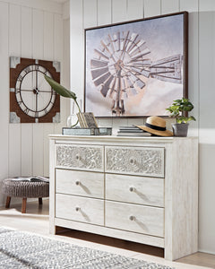 Paxberry Whitewash Dresser (40" H) - Ornate Home
