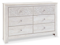 Paxberry Whitewash Dresser & Mirror - Ornate Home