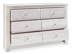 Paxberry Whitewash Dresser & Mirror - Ornate Home