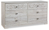 Paxberry Whitewash Dresser (Online Special Price) (28.78" H) - Ornate Home