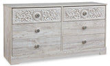 Paxberry Whitewash Dresser (Online Special Price) (28.78" H) - Ornate Home