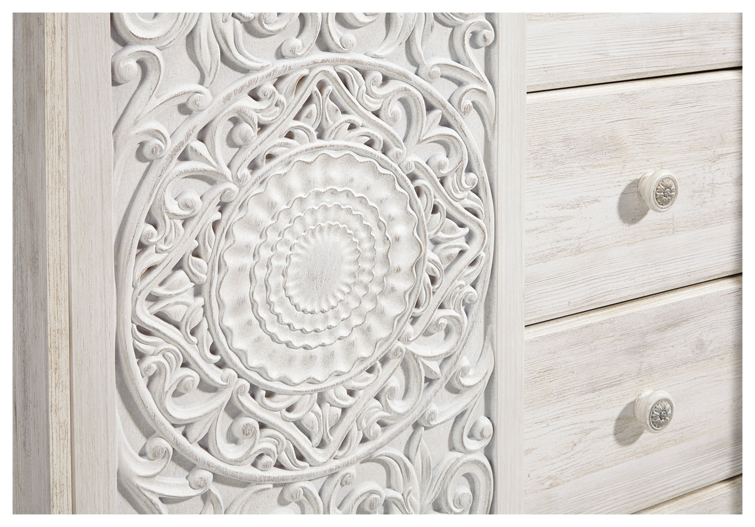 Paxberry Whitewash Dressing Chest (Online Special Price) - Ornate Home