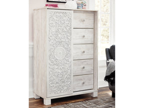 Paxberry Whitewash Dressing Chest - Ornate Home