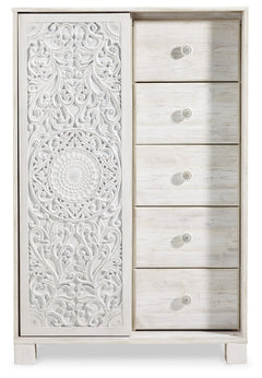 Paxberry Whitewash Dressing Chest - Ornate Home