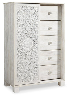 Paxberry Whitewash Dressing Chest - Ornate Home